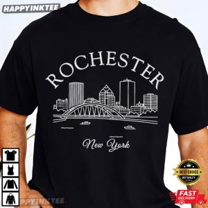 Rochester New York City Travel Gift Holiday T Shirt (1)