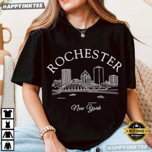 Rochester New York City Travel Gift Holiday T-Shirt