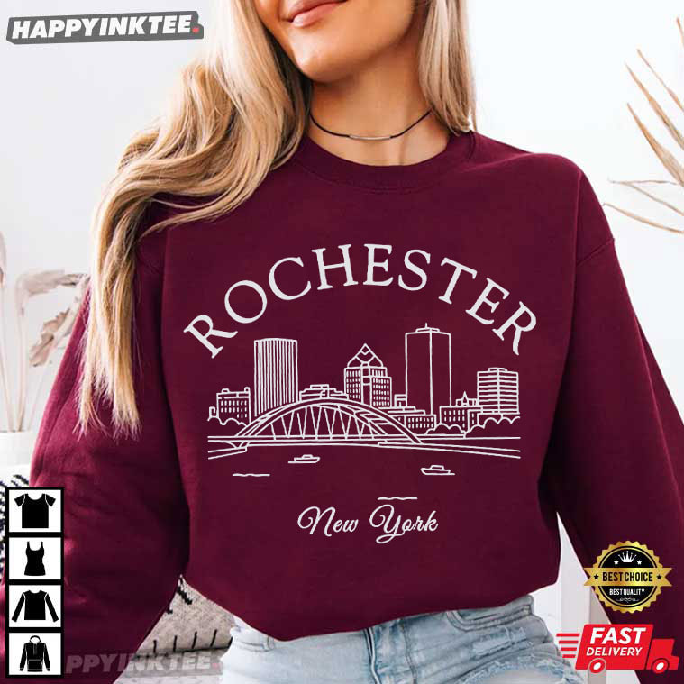 Rochester New York City Travel Gift Holiday T-Shirt Rochester New York City Travel Gift Holiday T-Shirt