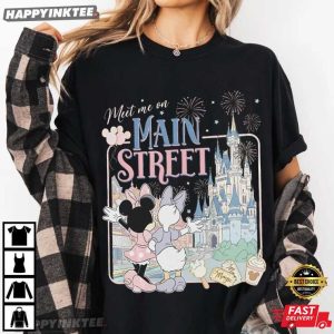 Meet Me On Main Street Minnie And Daisy Besties Disney T-Shirt