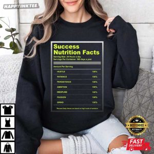 Air Max 95 Big Bubble Success Nutrition Facts Sneaker T Shirt (1)