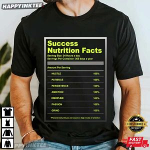 Air Max 95 Big Bubble Success Nutrition Facts Sneaker T Shirt (2)