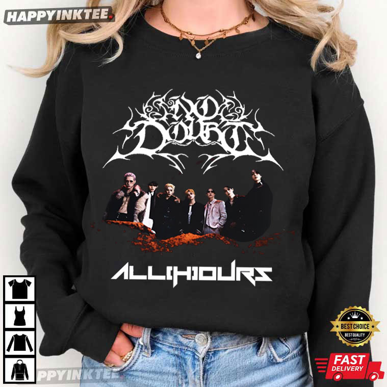 All(H)Ours No Doubt Kpop Boy Group Aesthetic Concert T-Shirt All(H)Ours No Doubt Kpop Boy Group Aesthetic Concert T-Shirt