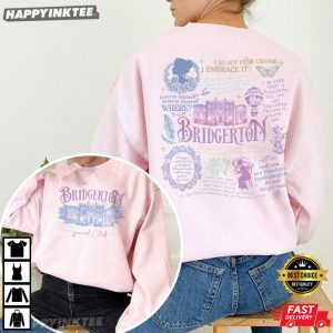 Bridgerton Spill The Tea Lady Whistledown's TV Show T Shirt (1)