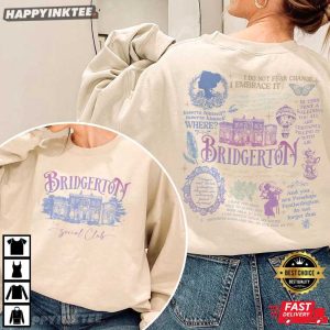 Bridgerton Spill The Tea Lady Whistledown's TV Show T Shirt (2)