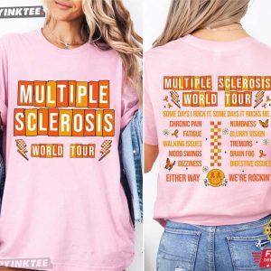 Multiple Sclerosis World Tour MS Awareness Support T Shirt (1)