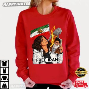 Free Iran Protest Persian Freedom Activist Iran Revolution T Shirt (4)