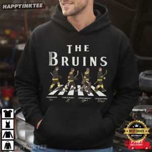 Boston Bruins The Bruins Walking Road Signatures Ice Hockey T Shirt (4)