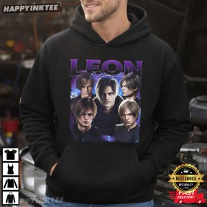 Resident Evil Leon S Kennedy Vintage Gaming Bootleg T Shirt (4)