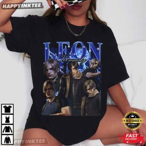 Resident Evil Leon S Kennedy Gaming Bootleg T Shirt (4)