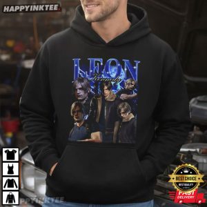 Resident Evil Leon S Kennedy Gaming Bootleg T Shirt (3)
