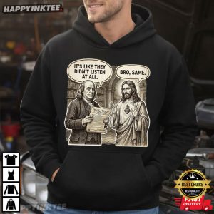 George Washington Jesus Founding Fathers Patriotic 250th Anniversary T Shirt (4)