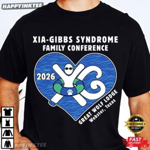 Xia Gibbs Syndrome Family Conference 2026 T Shirt (1)
