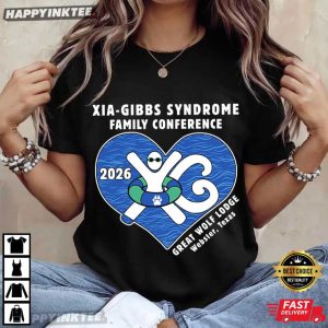 Xia Gibbs Syndrome Family Conference 2026 T Shirt (2)