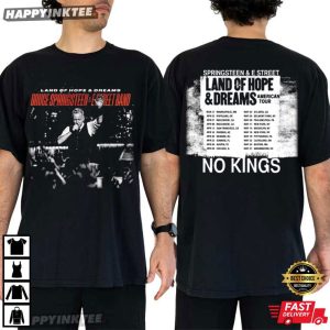 Bruce Springsteen And E Street Band Land of Hope and Dreams Tour T Shirt (2)