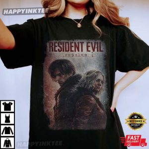Resident Evil Requiem 2026 Gift For Gamer T Shirt (4)