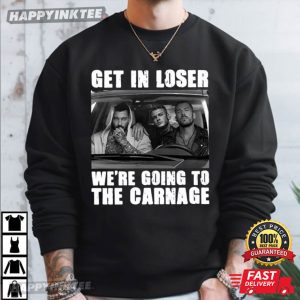 Get In Loser We're Going To The Carnage Dark Romance Book T Shirt (3)