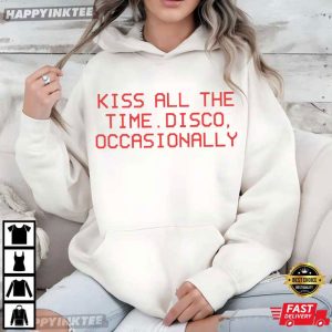 Kiss All The Time Disco Occasionally Harry Styles Album T Shirt (4)