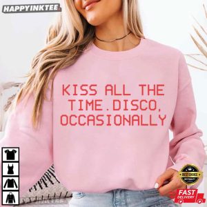 Kiss All The Time Disco Occasionally Harry Styles Album T Shirt (3)
