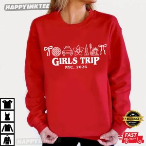 Girls Trip New York City Stranger Things Gifts T Shirt (3)