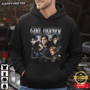 Resident Evil Requiem Leon S Kennedy Girl Dinner Gamer T Shirt (4)
