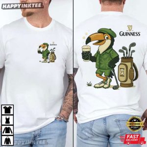Guinness Golf Toucan Beer St Patrick Day T-Shirt