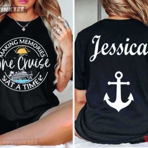 Making Memories One Cruise Family Matching Custom Name T-Shirt