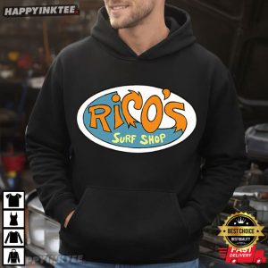 Hannah Montana Rico's Surf Shop Logo Retro 90s Disney T Shirt (4)