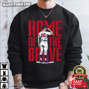 Raisel Iglesias Home Of The Brave Baseball T Shirt (1)