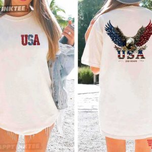 American Eagle USA 250 Years Fourth of July Patriotic T Shirt (2)