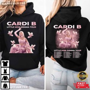 Cardi B Little Miss Drama Tour 2026 Music Lover T Shirt (1)