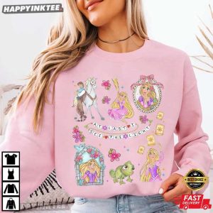 Rapunzel At Last I See The Light Disney World T Shirt (3)
