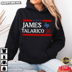James Talarico 2026 Senate Vote Talarico For Texas Political T Shirt (4)