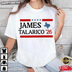 James Talarico 2026 Senate Vote Talarico For Texas Political T Shirt (2)