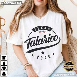 James Talarico 2026 Texas Talarico Senate Campaign Liberal Gift T-Shirt