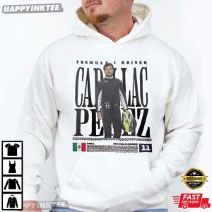 Sergio Perez Cadillac Perez Formula 1 Driver Racing T Shirt (3)