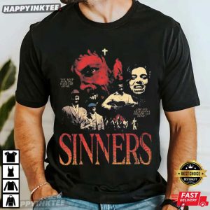 Sinners Movie Vintage Fan Gift T Shirt (4)