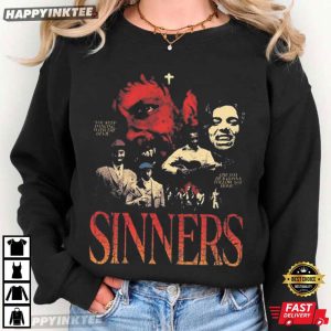 Sinners Movie Vintage Fan Gift T Shirt (1)