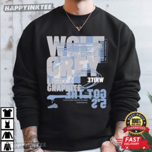 Wolf Grey Light Graphite Grey to Match Jordan 5 Sneaker T Shirt (3)