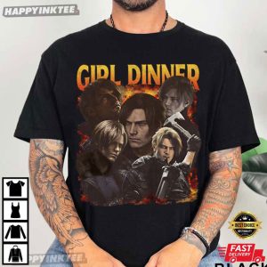 Leon Kennedy Girl Dinner Resident Evil Requiem T Shirt (3)