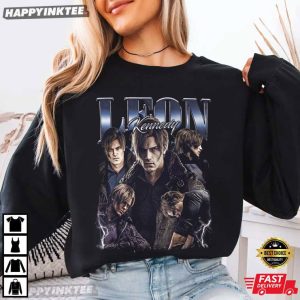 Leon Kennedy Resident Evil Requiem RE9 Fan Gift T Shirt (4)