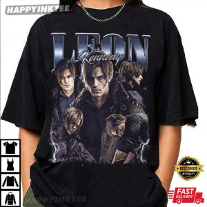 Leon Kennedy Resident Evil Requiem RE9 Fan Gift T-Shirt