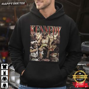 Resident Evil Requiem Leon S Kennedy Gaming Bootleg T Shirt (4)