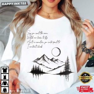 Bruno Mars Risk It All Lyrics Romantic Tour Concert Music T-Shirt