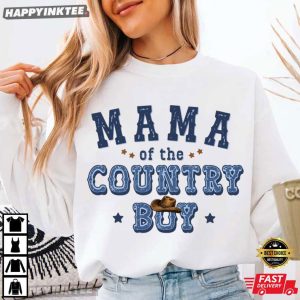 Country Boy Cowboy Boot 1st Birthday Western Rodeo Party T Shirt (4)