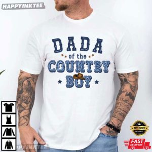 Country Boy Cowboy Boot 1st Birthday Western Rodeo Party T Shirt (1)