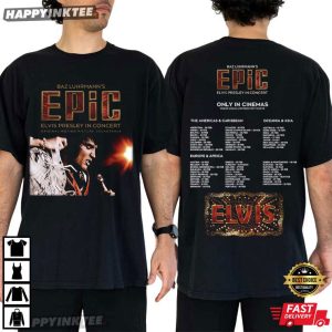Baz Luhrmann EPiC Elvis Presley in Concert 2026 Movie T Shirt (3)