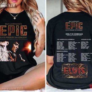 Baz Luhrmann EPiC Elvis Presley in Concert 2026 Movie T Shirt (4)