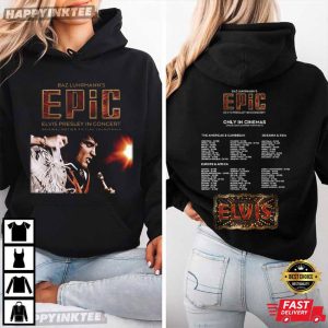 Baz Luhrmann EPiC Elvis Presley in Concert 2026 Movie T Shirt (1)