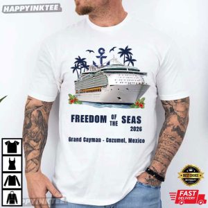 Freedom of the Seas Custom Family Matching Cruise Vacation Gift T-Shirt